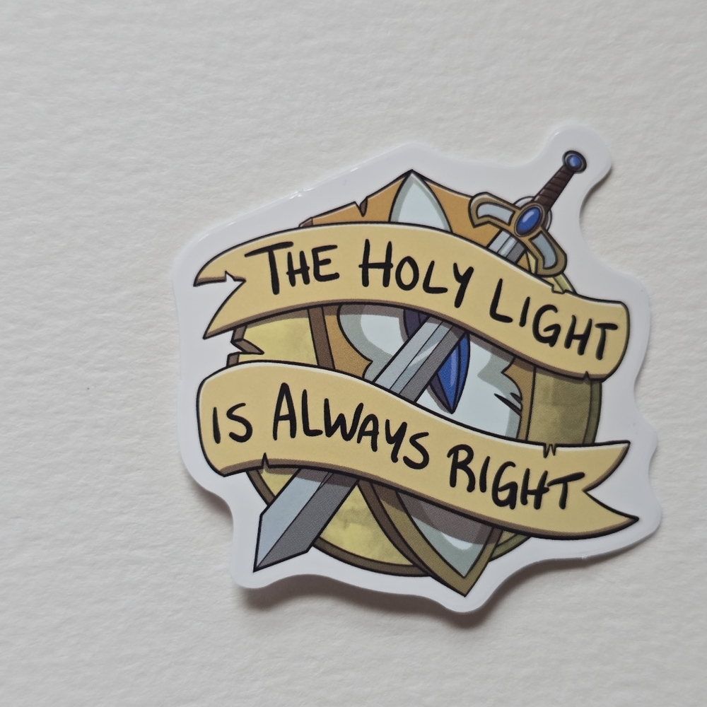 10/$10  Sword and Shield Design Sticker